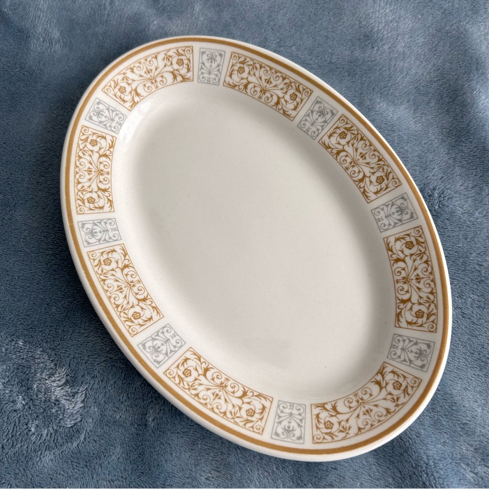 Shenango China Oval Dinner Plate